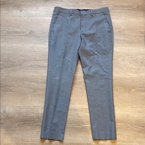Express Men's Gray Dress Pants